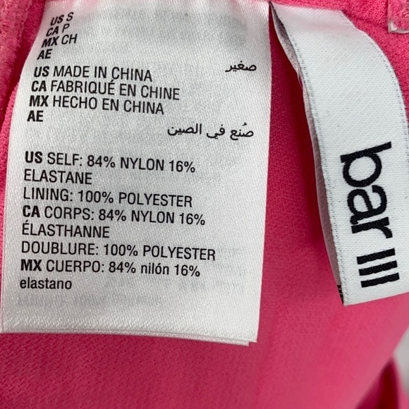 Bar III Sunset Solids Ring Bralette Bikini Top - Picture 6 of 8